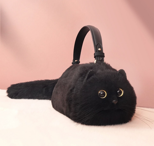 Handmade Kitty Bag